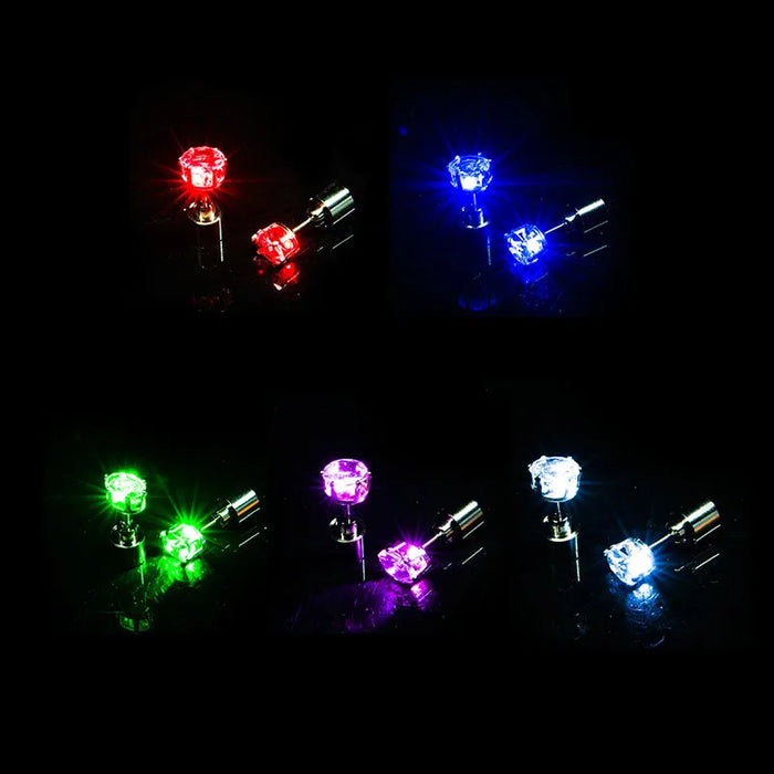 Funny LED Flashing Braid Headband Light up Noodle Headband Girl Women Rave Carnival Party Headwear Supplies Bar Night Show Props