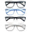Oversized Reading Glasses Men Big Head Readers Women XL Eyeglasses Wide Square Large Read Glasses With Spring Hinge Clear Vision