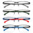 2025 NUEVAS Gafas de lectura con bloqueo de luz azul para hombre y mujer, montura de metal, lupa, lentes para presbicia, gafas +0.75~3.0