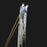 10PCS Light Up Wedding Sparklers LED Wedding Tassel Rain Silk Fairy Stick with Wooden Strip for Birthday Concert New Year Raves