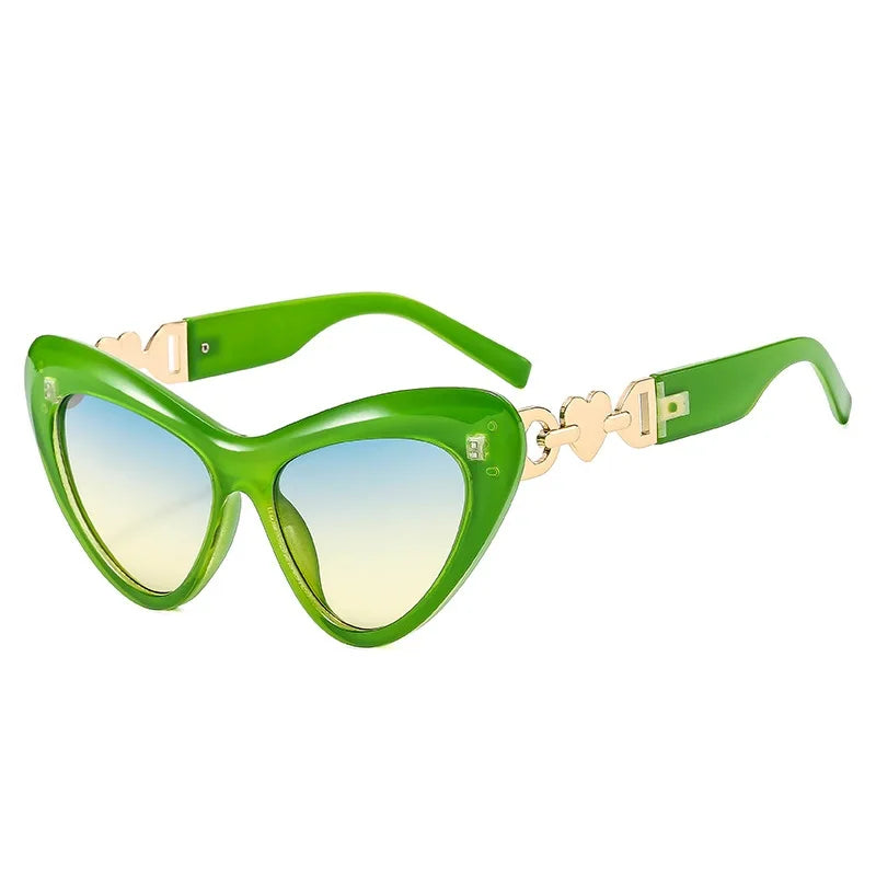 Cat Eye Sunglasses Women Fashion New Vintage Shades Designer Luxury Sun Glasses UV400 Eyewear Oculos Gafas De Sol