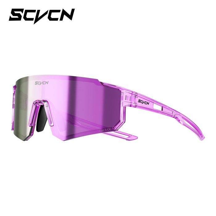 SCVCN Hot Outdoor Photochromic Sunglasses Sports Bike Cycling Glasses Man Women MTB Driving Bicycle Hiking Eyewear UV400 Goggles