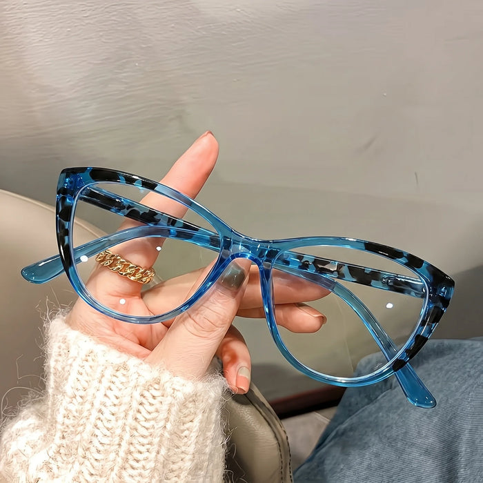Floral Cat Eye Reading Glasses, Lightweight And Casual For Daily Use, Versatile Decorative Glasses For Both Men And Women