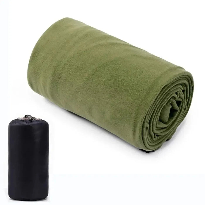 Saco de dormir de lana para exteriores de 180 cm, saco de dormir individual de plumón, forro interior cálido, saco de dormir para camping al aire libre y artículos de viaje.