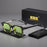 HBK Elegant Square Men's Sunglasses Fashion Frame Vintage Temple Tips Women's Travel Business Party Gift Glasses UV400