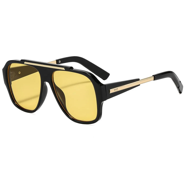 New Square Sunglasses Women Men Vintage Big Frame Shades Trending Design Luxury Sun Glasses UV400 Oversized Eyewear Gafas Oculos