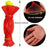 100 Pieces Heavy Duty Plastic Garden Protection Netting Non Electric for Vertical Planting Watermelon Melon Hammock with Straps
