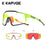 Kapvoe Photochromic Sunglasses Men Cycling Glasses UV400 MTB Clear Mountain Bike Transition Bicycle for Women Sports Eyewear