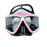 Diving Mask Snorkel Swimming Goggles Scuba Silicone Skirt 3 Windows Anti-Fog Anti-Leak Wide View Panoramic HD For Adult Youth