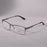 Lunettes de Lecture Anti-Lumière Bleue May Flower Homme Monture Métallique Prescription Avec Charnière à Ressort Cadre Bleu Pour Hommes +75+175