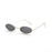 1PC Vintage Small Frame Shades Retro Oval Black Sunglasses Unisex Luxury Brand Designer Pink Sun Glasses Female Travel Eyewear