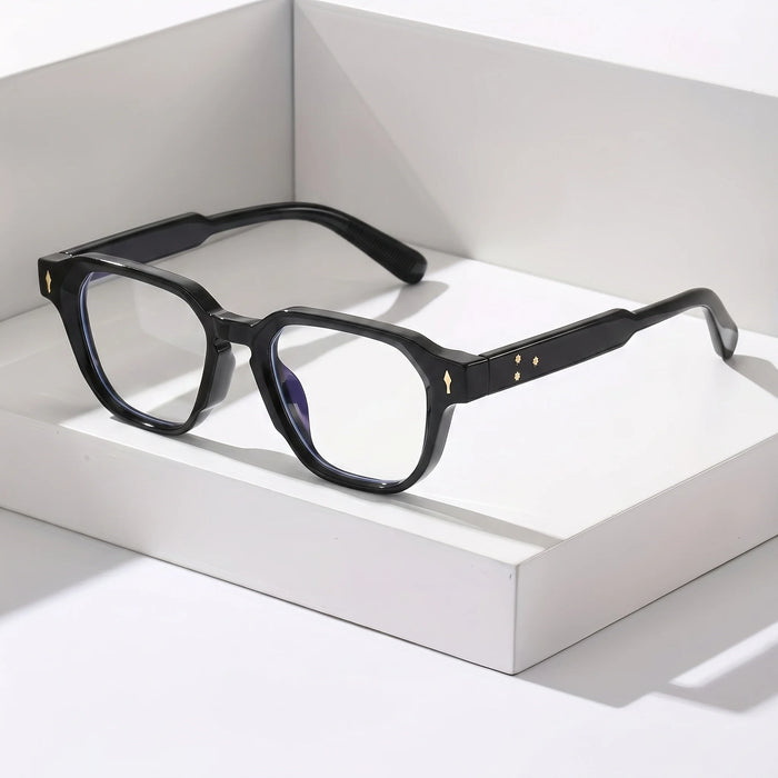 Retro Square Reading Glasses, Available In Multiple Degrees For Both Men's And Women's Business Reading, Simple Daily Casual