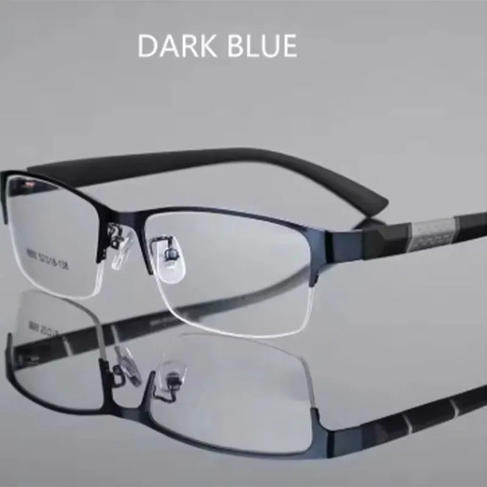 Gafas de lectura para hombre, estilo retro, de negocios, para hipermetropía, con filtro de luz azul, para lectura, de 0 a +4.0