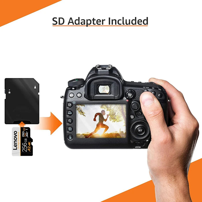 Lenovo Extended Capacity Memory Card TF Cards SD Cards Micro TF SD 128GB 1TB 32GB Correction HD A1 for Tablet / Android / Gaming