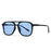 Ins Retro Double Bridge Square Women Sunglasses 2025 Fashion Leopard Print Gradient Lenses Men Trend Gafas de sol UV400