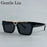 Gafas de sol cuadradas Steampunk polarizadas de gran tamaño para hombre 2025, marca de lujo, montura grande, gafas de sol para hombre, gafas retro clásicas UV400