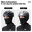 WEST BIKING Winter Thermal Balaclava High Elastic Breathable Windproof Cycling Headgear Fleece Bike Helmet Liner Sports Mask