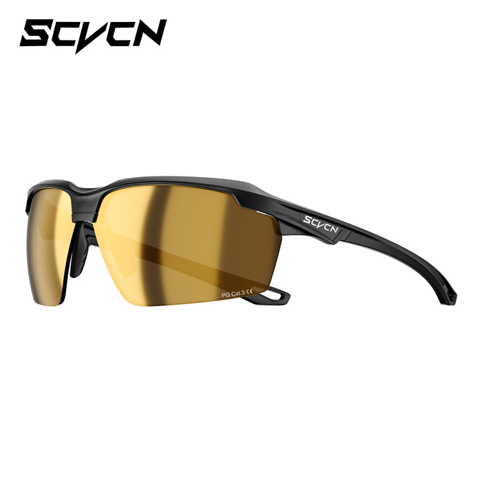 SCVCN Photochromic Cycling Sunglasses Marathon Running Glasses Men Outdoor Sports Women Driving Bicycle Bike Eyewear New