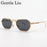Lunettes de soleil punk octogonales rétro pour hommes 2026, monture métallique carrée de luxe, vintage, verres solaires dégradés UV400, style Steampunk