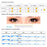 SHINU Red Glasses Blue Light Blocking Computer Glasses Orange Clear Lenses Glasses Anti Radiation Protection Eyeglasses