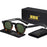 HBK Retro Small Round Men Sunglasses High-Quality Thick Style Women Outdoor Travel Business Driving Decorative Glasses UV400