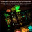 Luminous Glitter Gel Face Body Art Makeup UV Glow in The Dark Waterproof Long Lasting for Party Rave Festival Cosmetic Tool