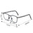 Gafas de sol fotocromáticas polarizadas para hombre, ligeras, plegables, con funda, montura cuadrada clásica de metal con bisagras para conducir y pescar