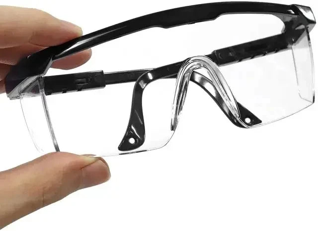 2 Piezas Gafas de Seguridad Antisalpicaduras para el Trabajo, Gafas Protectoras de Laboratorio, Gafas Industriales Protectoras a prueba de Viento y Polvo, Gafas de Ciclismo