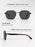 Fashion Polygonal Metal Frame Sunglasses, Men's And Women's Outdoor Driving Travel Decorations