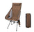 Silla de camping plegable portátil WESTTUNE con reposacabezas, sillas turísticas ligeras, silla de pesca de aleación de aluminio, muebles de exterior