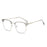 XJiea Anti-blue Light Glasses For Men Fashion Semi Rimless Metal Women Photochromic Eyewear Trendy Office Outdoor Accessory