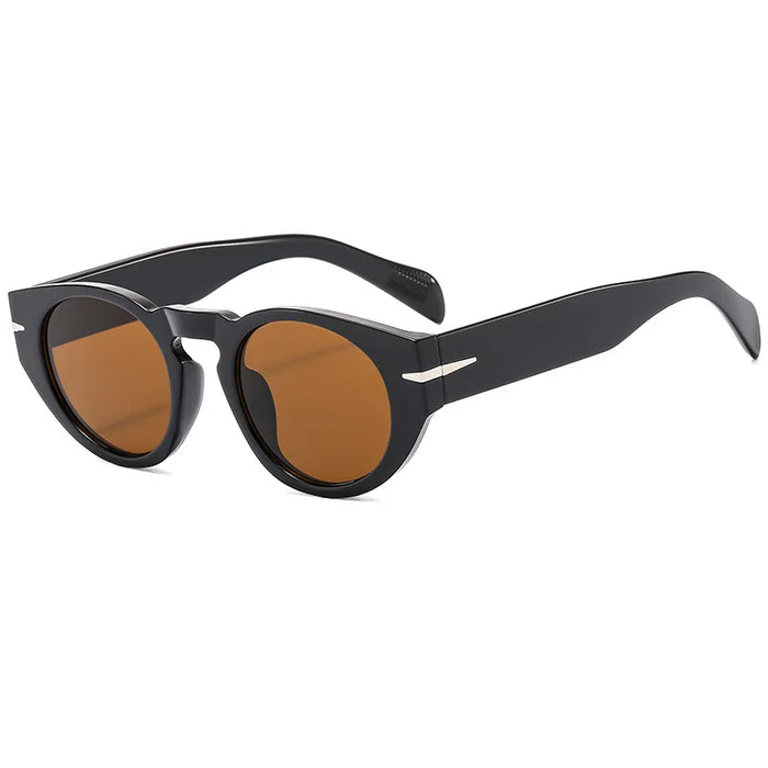 Fashion Round Sunglasses Women Classic Vintage Men Sun Glasses  Steampunk Shades UV400 Oval Female Oculus