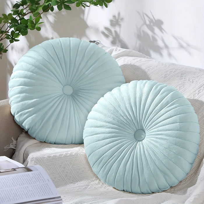 9 colores opcionales, cojín redondo, suave y cómodo, cojín de cintura engrosado para sofá de salón y dormitorio
