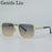 Gafas de sol punk cuadradas de gran tamaño para hombre 2026, marca de lujo, retro, doble puente, gafas de sol para hombre, estilo Steampunk, para conducir, protección UV400
