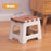 Folding Office Stool: Portable, sturdy & space-saving. Fashionable for home/office. Top 10 choice for desk!