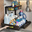Expandable Double Layer Pull Out Under Sink Organizer Basket Kitchen Cabinet Storage Space Organization Tool