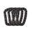 4/8/16pcs Tactical Plastic Carabiner Clip Keychain D-Shape Hard Spring Snap Gear Hook Outdoor Camping Hiking EDC Tools