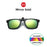 VIVIBEE Flip Up Clip on Sun Glasses for Men Driving Sunglasses Light Fishing Female Anti-UVA UVB Polarized Night Vision Lens