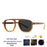 New Fashion Double Beam Anti Blue Light Photochromic Presbyopia Glasses for Women and Men Retro Brand Design Presbyopia Glasses