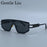 Gafas de sol Steampunk de una pieza sin montura para mujer 2026 de marca de lujo, escudo a prueba de viento, gafas de sol para dama, montura de metal, gafas de sol