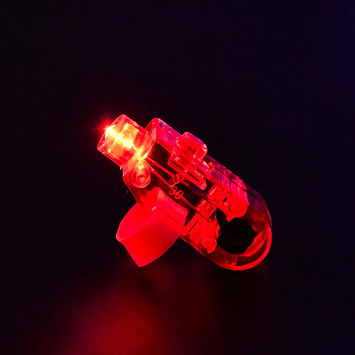 20Pcs 6 Color Luminous LED Finger Lights Glow In The Dark Finger Flashlights Toys For Kids Birthday Wedding Rave Party Supplies