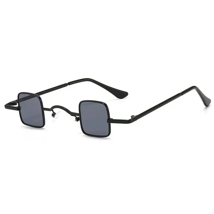 Fashion Small Square Sunglasses Ultra Light Metal Frame Hip Hop Punk Sun Glasses Candy Color Sunglasses Shades for Women Men