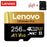 Lenovo Shockproof 512GB Memory Card SD Cards TF Cards Micro TF SD 256GB 128GB UHS-I Shockproof U1 for Camera/Smartphone