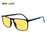 SHINU Red Sleeping Glasses Blue Light Blocking Good rest Computer Glasses For Men Blue Light Filter Orange Tinted Glasses