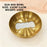 Pure Copper Scraping Board, Made of Solid Brass, Conducts Heat Quickly, Antibacterial, and Odorless