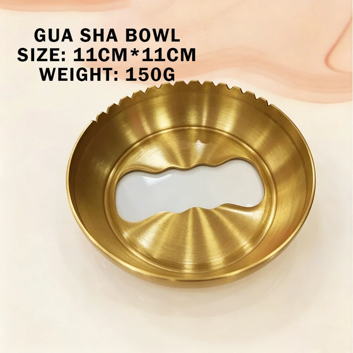 Pure Copper Scraping Board, Made of Solid Brass, Conducts Heat Quickly, Antibacterial, and Odorless