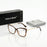 VIOLA MAG Lunettes de lecture œil de chat contrastées, branches métalliques anti-lumière bleue, pour femme, bureau, trajet quotidien