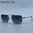 Y2K Rimless Square Sunglasses Men 2026 Luxury Vintage Punk Sun Glasses Hip Hop Metal Frame Steampunk Shades Leopard Head Eyewear