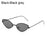 Summer Retro Small Oval Sunglasses Ladies Vintage Shades Cat Eye Sun Glasses Men Women Rectangular Eyeglasses Protection 400UV