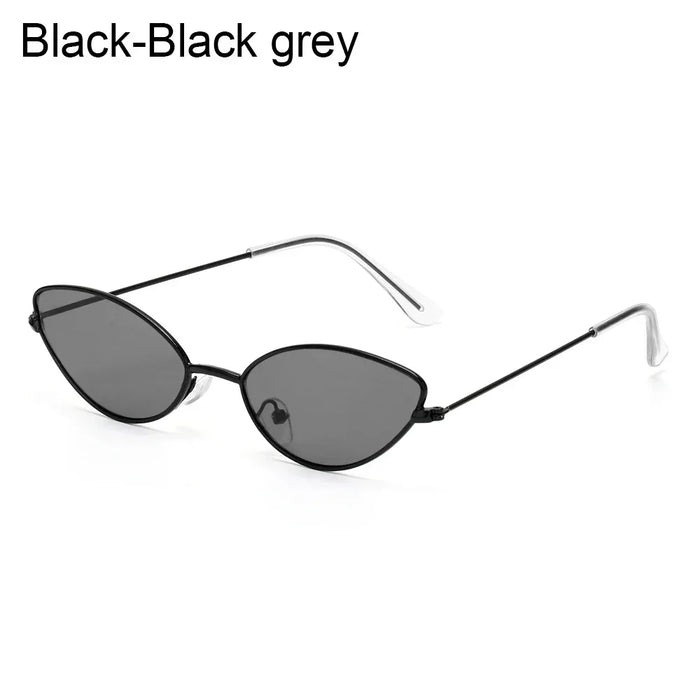 Summer Retro Small Oval Sunglasses Ladies Vintage Shades Cat Eye Sun Glasses Men Women Rectangular Eyeglasses Protection 400UV